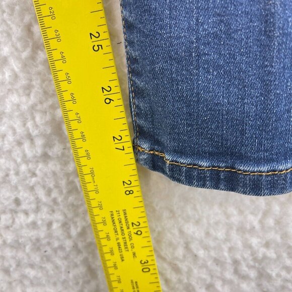BDG Urban Outfitters Blue Denim Twig Skinny Jeans Womens Mid-Rise Casual Size 29 - Picture 15 of 16